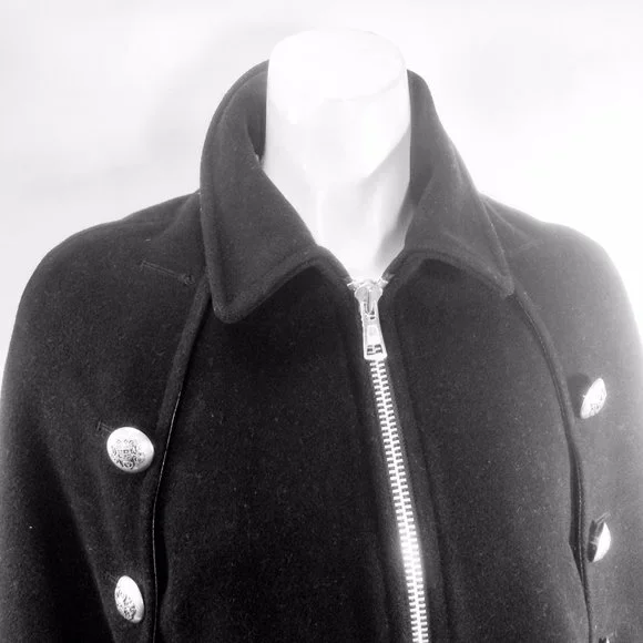 See by Chloe Wool Cape Coat  Goth -  AS IS - Picture 6 of 16